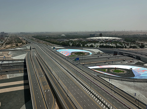 Upgrade of Dubai Al Ain road