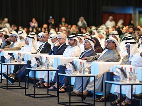 Mansoor bin Mohammed opens the 10th edition of the Dubai International Project Management Forum