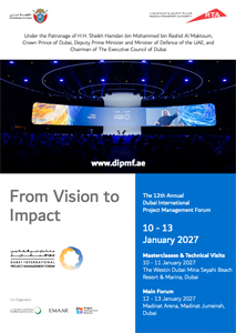 The 12th Annual Dubai International Project Management Forum Brochure